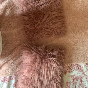 Faux fur Decorative pillows